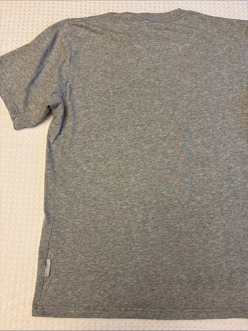 NIKE Medium Gray Short Sleeve Dri-FIT Graphic T-Shirt Blue 'ALL DAY EVERY DAY'